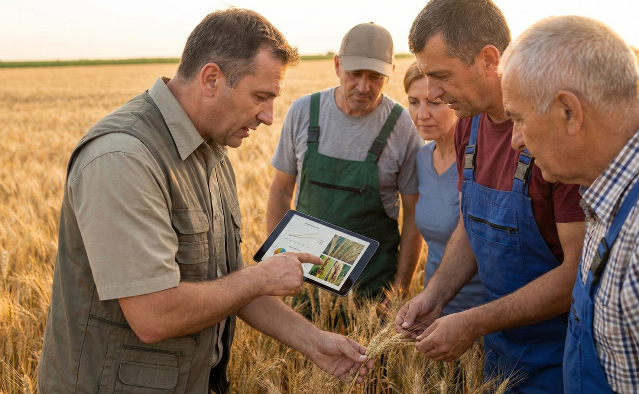 أهمية الإرشاد الزراعي في تطوير الإنتاج النباتي